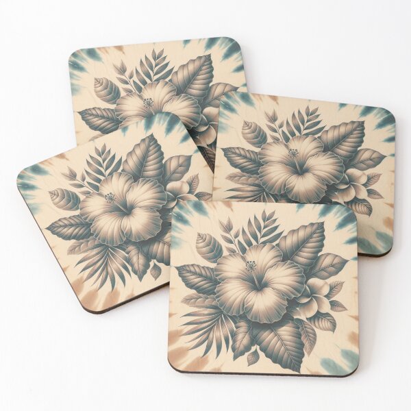 Item preview, Retro Tropical Tie Dye 3 designed and sold by BassHeadMomma.
