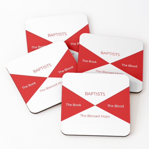 Item preview, Baptist Flag: The Book, The Blood, and The Blessed Hope designed and sold by greyspot.