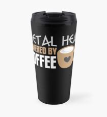 METAL HEAD powered by coffee Travel Mug
