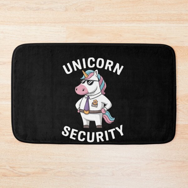 Item preview, Unicorn Security Officer Funny Dad Unicorn Humor designed and sold by Hananiah Merch.