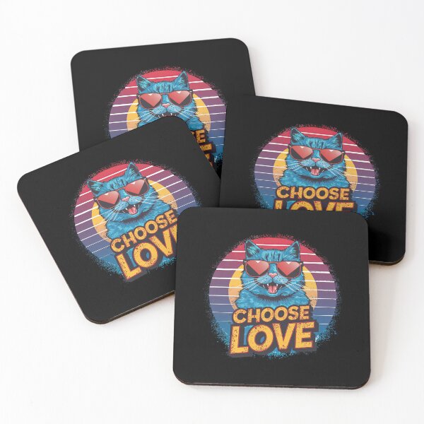 Item preview, Funky Blue Cat In Shades by Just Choose Love designed and sold by JustChooseLove.