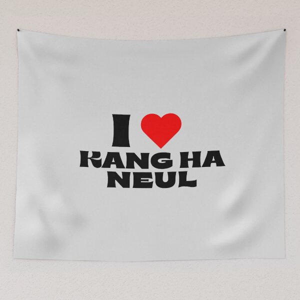 Item preview, I Love Kang Ha-neul - Black Fonts designed and sold by Itsheartshop.