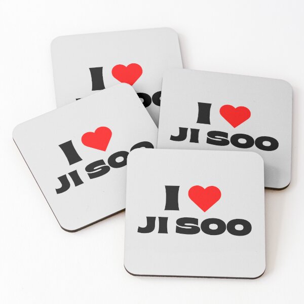 Item preview, I Love Ji Soo - Black Fonts designed and sold by Itsheartshop.