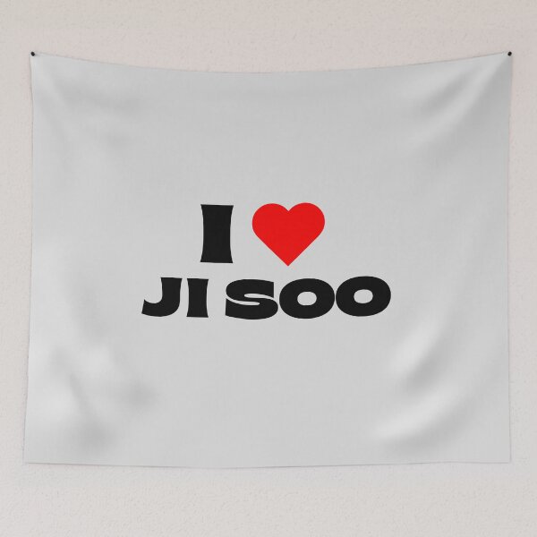 Item preview, I Love Ji Soo - Black Fonts designed and sold by Itsheartshop.
