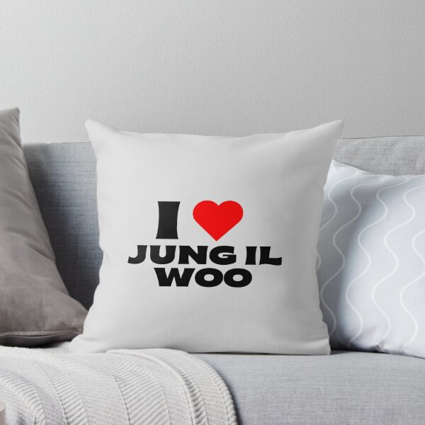 Artikelvorschau, Ich liebe Jung Il-woo - Schwarze Schriftarten entworfen und verkauft von Itsheartshop.
