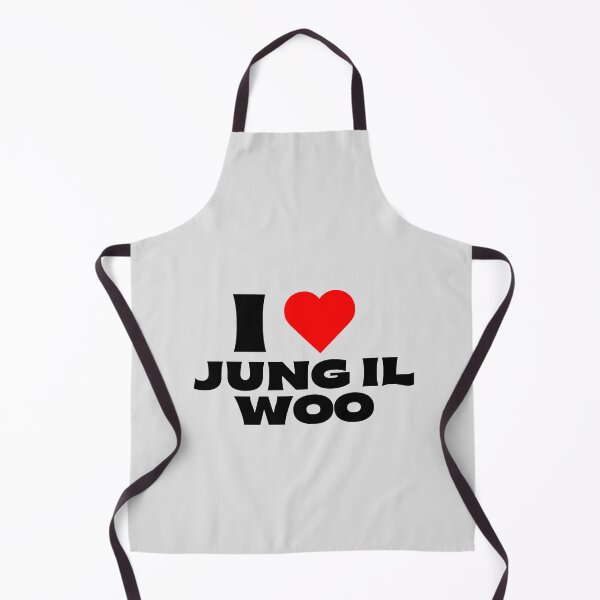 Item preview, I Love Jung Il-woo - Black Fonts designed and sold by Itsheartshop.