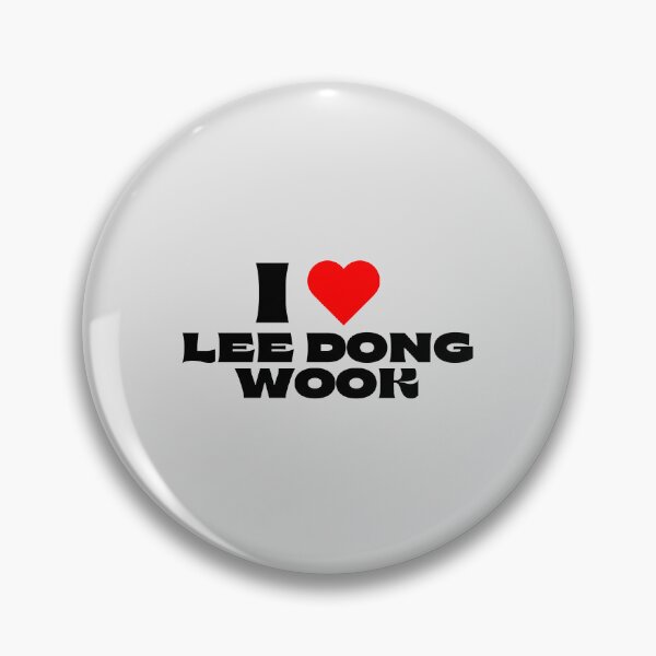 Item preview, I Love Lee Dong-Wook - Black Fonts designed and sold by Itsheartshop.