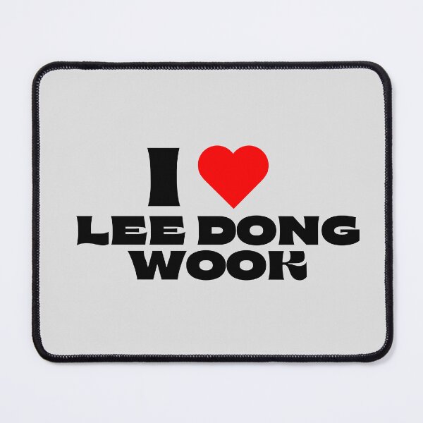 Item preview, I Love Lee Dong-Wook - Black Fonts designed and sold by Itsheartshop.