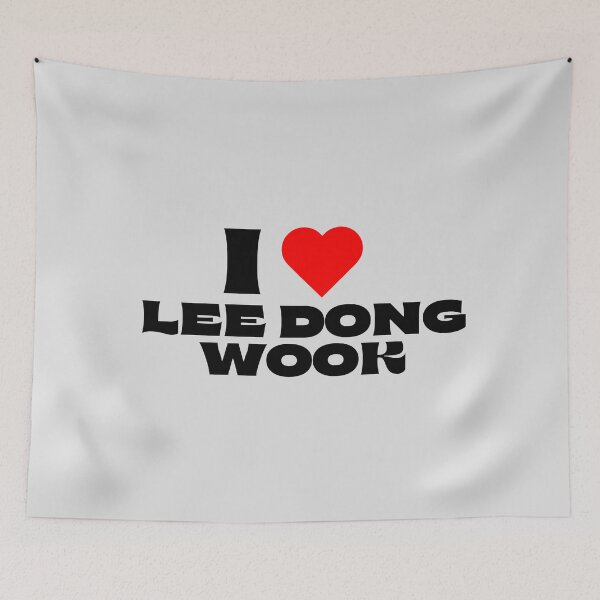 Item preview, I Love Lee Dong-Wook - Black Fonts designed and sold by Itsheartshop.