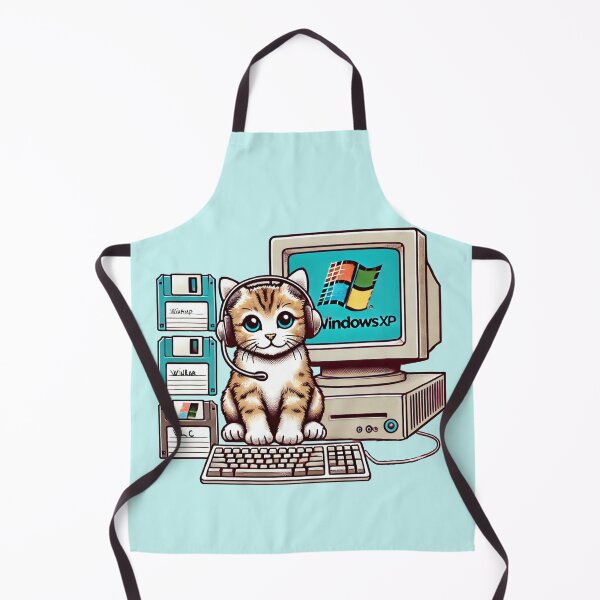 Artikelvorschau, Retro-Tech-Kätzchen entworfen und verkauft von WeLoveCatss.