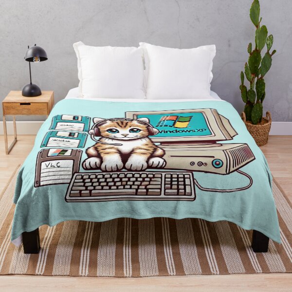 Item preview, Retro Tech Kitty designed and sold by WeLoveCatss.