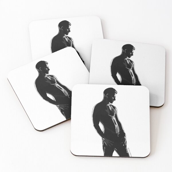 Item preview, Man in Black Hand-Drawn Digital Design designed and sold by TheTwistedMason.