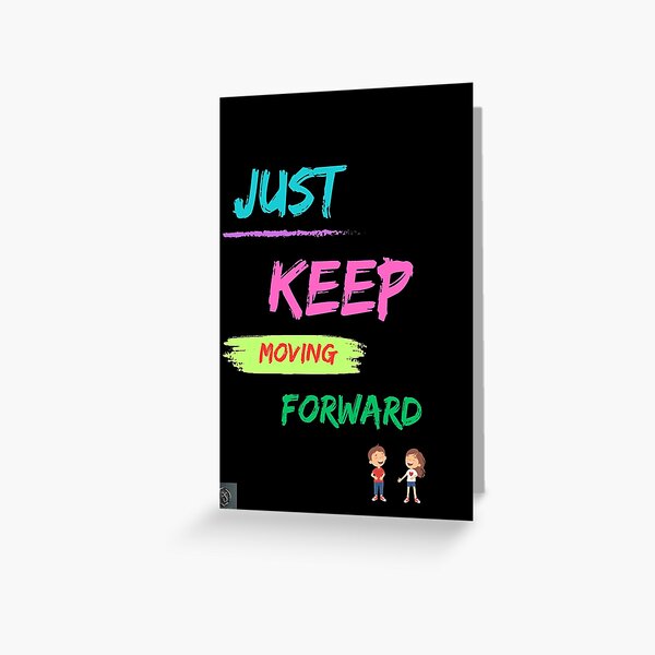 Item preview, Self Motivation- Just Keep Moving Forward In Your Life  designed and sold by PS-Zest.
