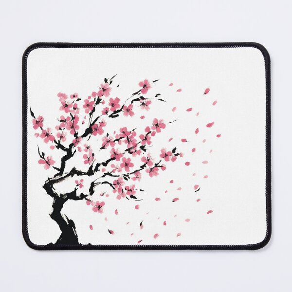 Item preview, Sakura Cherry Blossom in Traditional Ink designed and sold by goodday Japan.