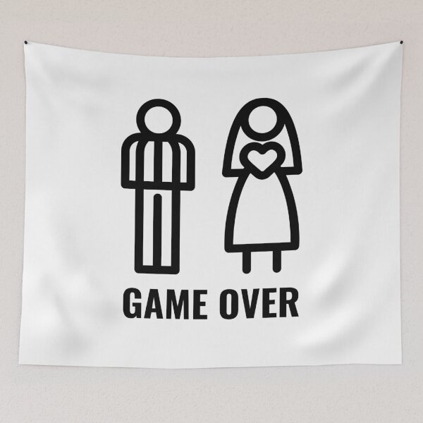 Item preview, Wedding - game over designed and sold by Sandi-Pandi.