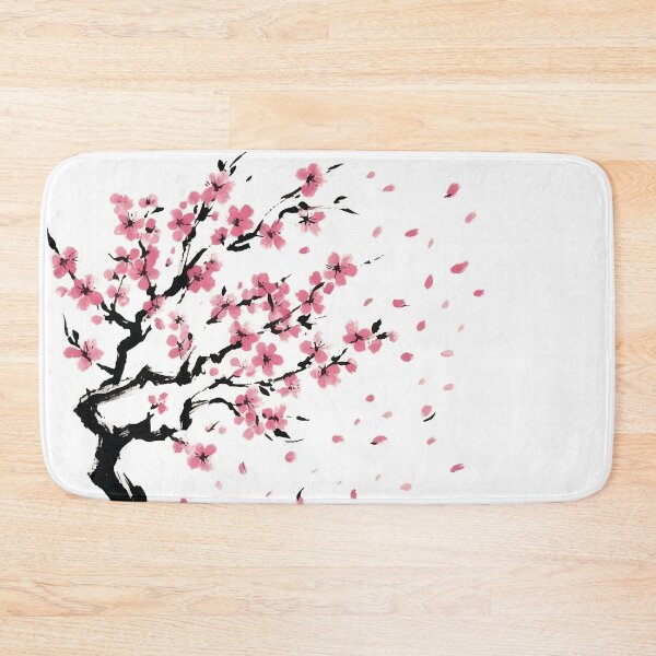 Item preview, Sakura Cherry Blossom in Traditional Ink designed and sold by goodday Japan.