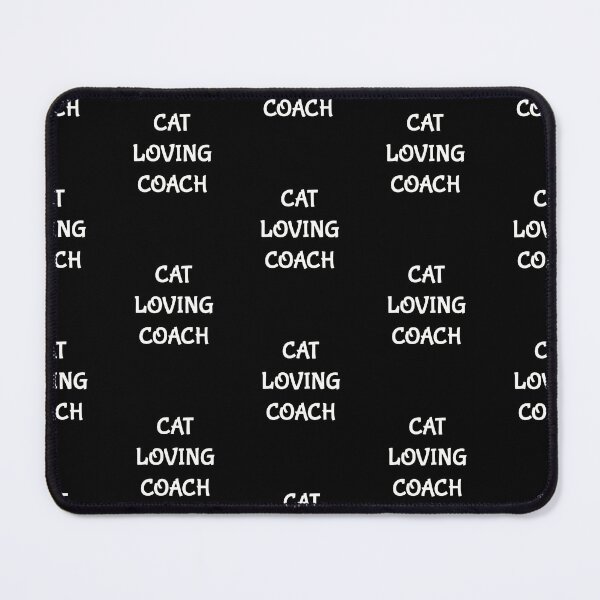 Item preview, Cat loving coach, funny dog loving head coach designed and sold by Merchattack.