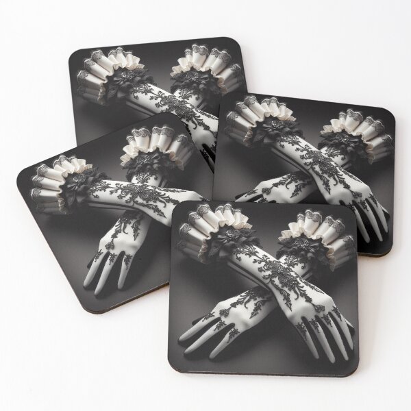 Item preview, Intricate Lace Patterns Embellishing Classic Sophisticated Handwear designed and sold by freackly.