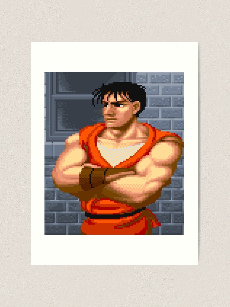 Double Dragon (Neo Geo Character Lineup) Photographic Print for Sale by  winscometjump