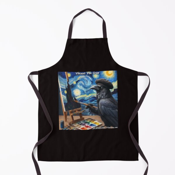 Item preview, Vincent Van Crow Starry Bird designed and sold by Rick London Gifts.
