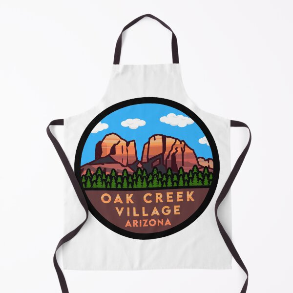 Item preview, Oak Creek Village Arizona Blue Skies Mountain Scene designed and sold by VanyaKar.