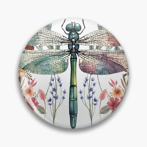 Item preview, Dragonfly & Blooms designed and sold by Shamrocx.