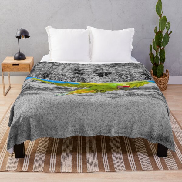 Item preview, Great Green Macaw in Flight designed and sold by SafariByMarisa.