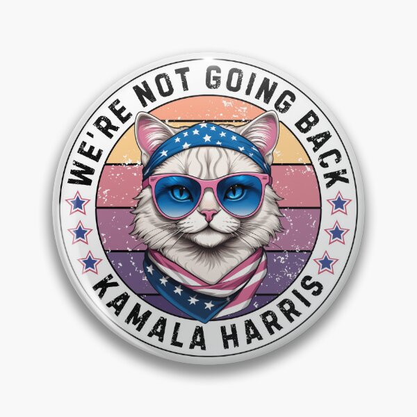 Item preview, We're Not Going Back- Kamala Harris designed and sold by Poliartics.