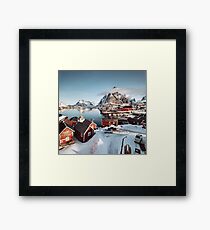 reine at lofoten Framed Print