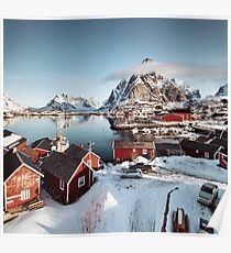 reine at lofoten Poster