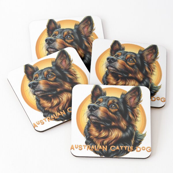 Item preview, Poster Prints T-Shirt Design - Dog Breeds: Australian Cattle Dog designed and sold by ForeverPrintsOK.