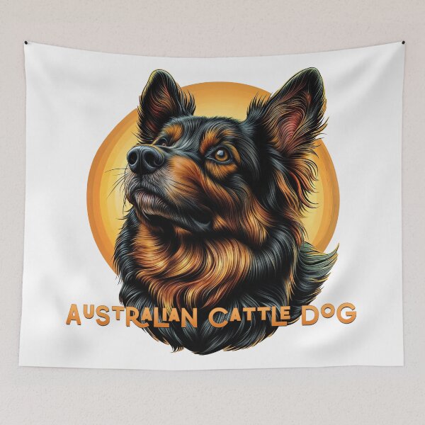 Item preview, Poster Prints T-Shirt Design - Dog Breeds: Australian Cattle Dog designed and sold by ForeverPrintsOK.