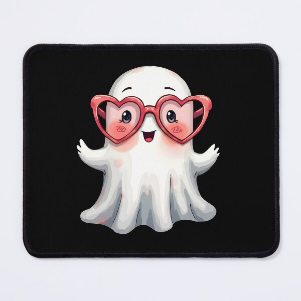 Item preview, Cool Ghost in Sunglasses – Quirky Watercolor Art designed and sold by PixelCraftBD.