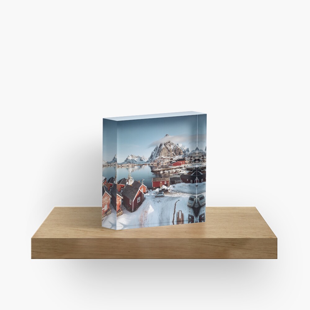 reine at lofoten Acrylic Block