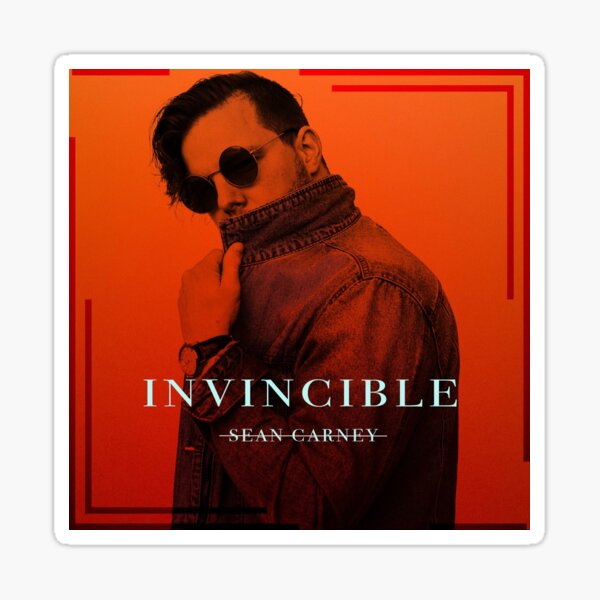 Invincible Album Art Sticker