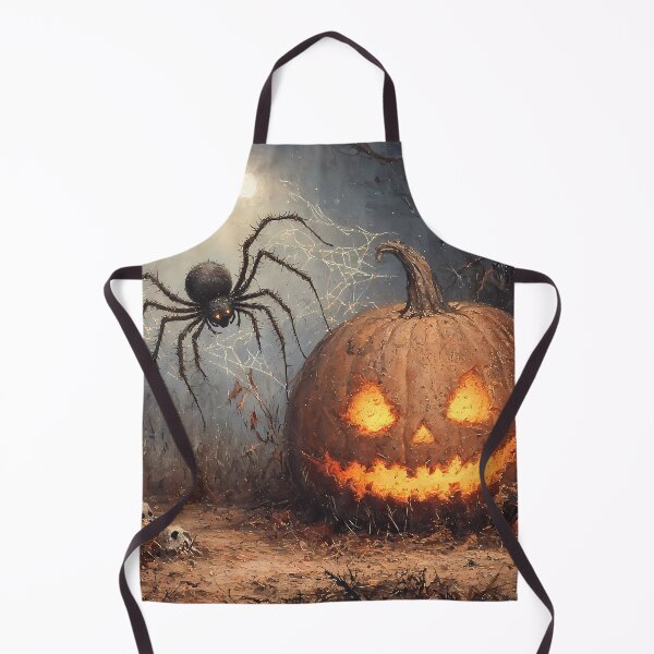 Item preview, HalloweenCore Spider and Jack-O-Lantern in Haunted Forest designed and sold by Matt's Artificial Nature.