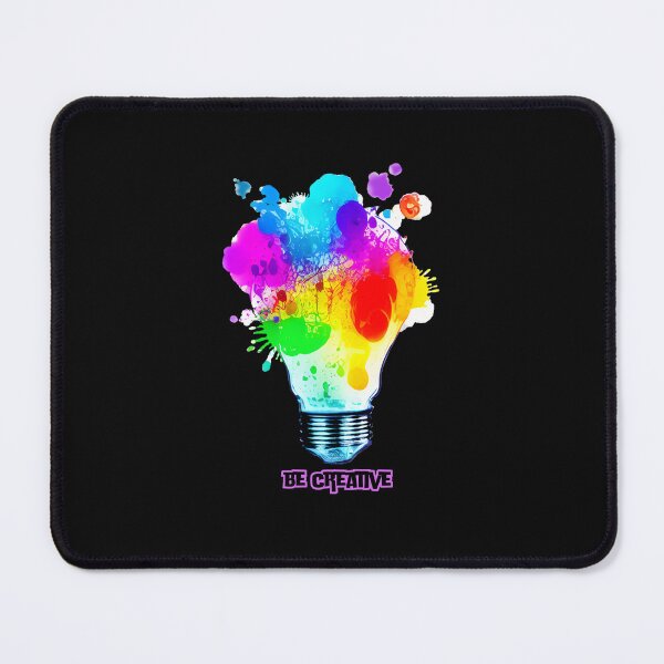 Item preview, Be Creative: Colorful Lightbulb Inspiration designed and sold by DFVisuals.
