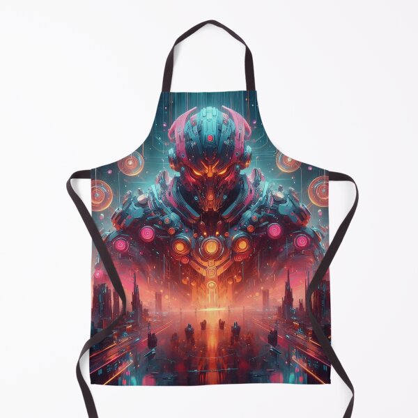 Item preview, Neon Sentinel designed and sold by ZenOfAIarts.