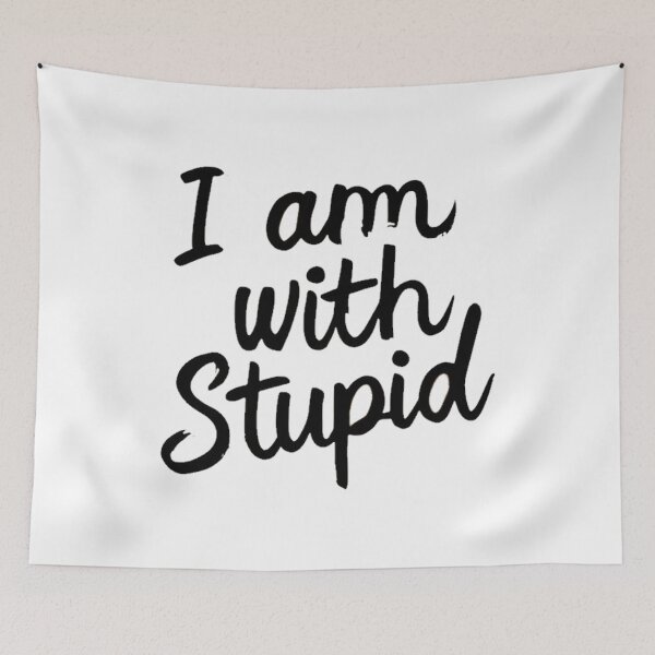 Item preview, im with stupid designed and sold by FLOWER--ART.