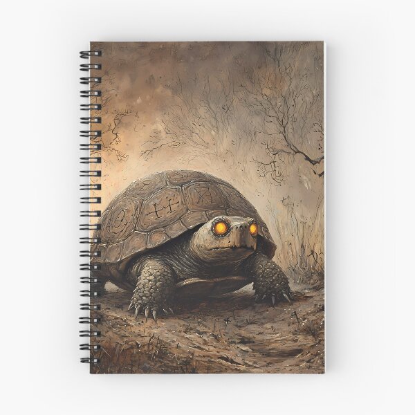 Item preview, HalloweenCore Snapping Turtle in Abandoned Graveyard designed and sold by Matt's Artificial Nature.