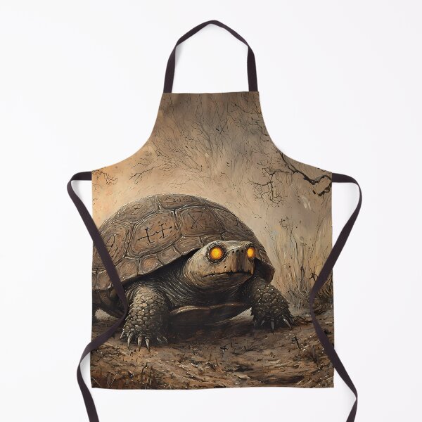 Item preview, HalloweenCore Snapping Turtle in Abandoned Graveyard designed and sold by Matt's Artificial Nature.