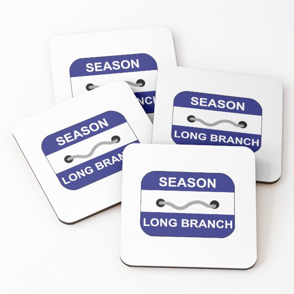 Item preview, Long Branch Beach Tag designed and sold by delmarvastickers.