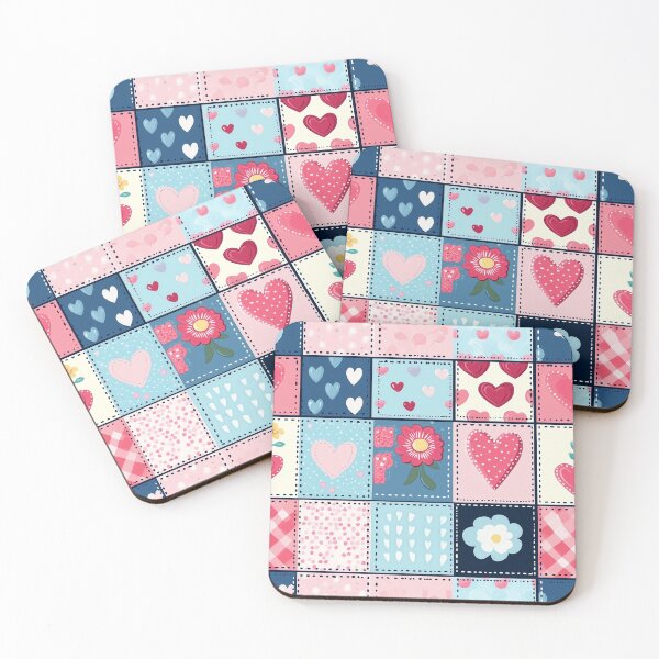 Item preview, Charming Cute Patchwork Design  designed and sold by CharmedWonders.