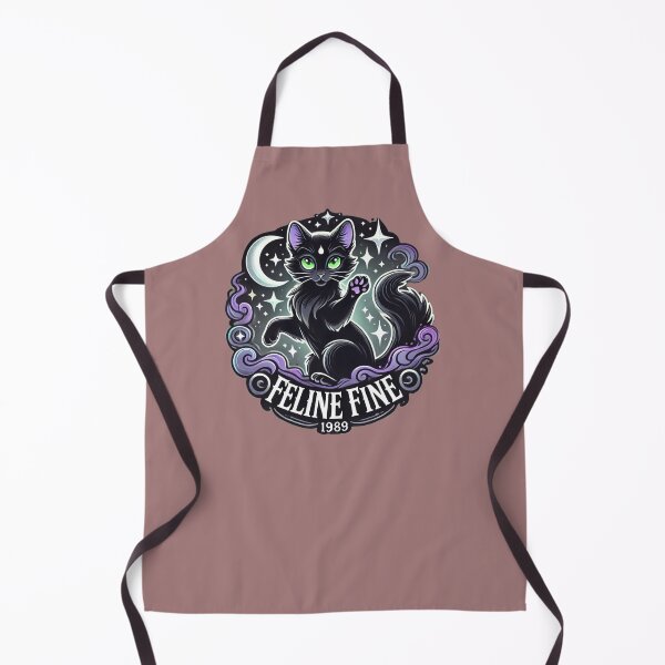 Artikelvorschau, Mystische schwarze Katze | Feline Fine Halloween Design entworfen und verkauft von CreationbyNiki.