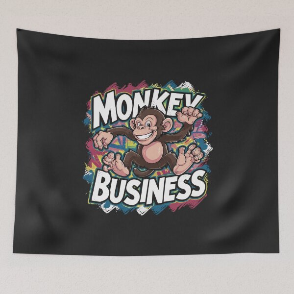 Item preview, Monkey Business Design designed and sold by MrHStudio.