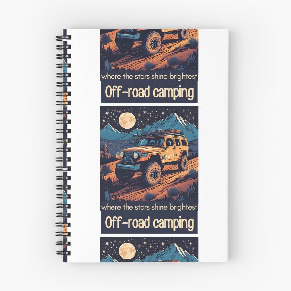 Item preview, Off-road camping: where the stars shine brightest designed and sold by FitEnvy.
