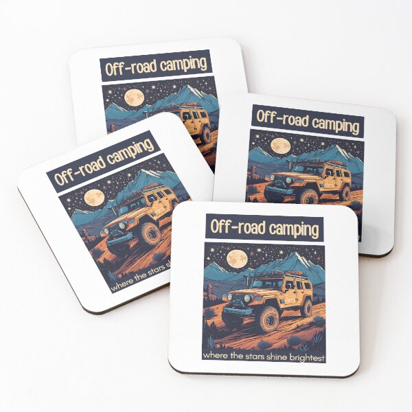 Item preview, Off-road camping: where the stars shine brightest designed and sold by FitEnvy.