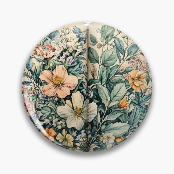 Item preview, An Open Book with Blooming Flowers - Literary Magic and Nature-Inspired Art designed and sold by ArtfullyJua.