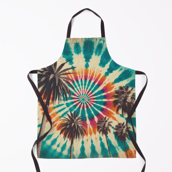 Item preview, Retro Tie Dye Palm Trees 2 designed and sold by BassHeadMomma.