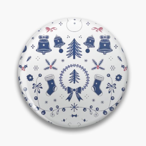 Item preview, Festive Winter Cheer: Minimalist Christmas Pattern designed and sold by Simplehue.